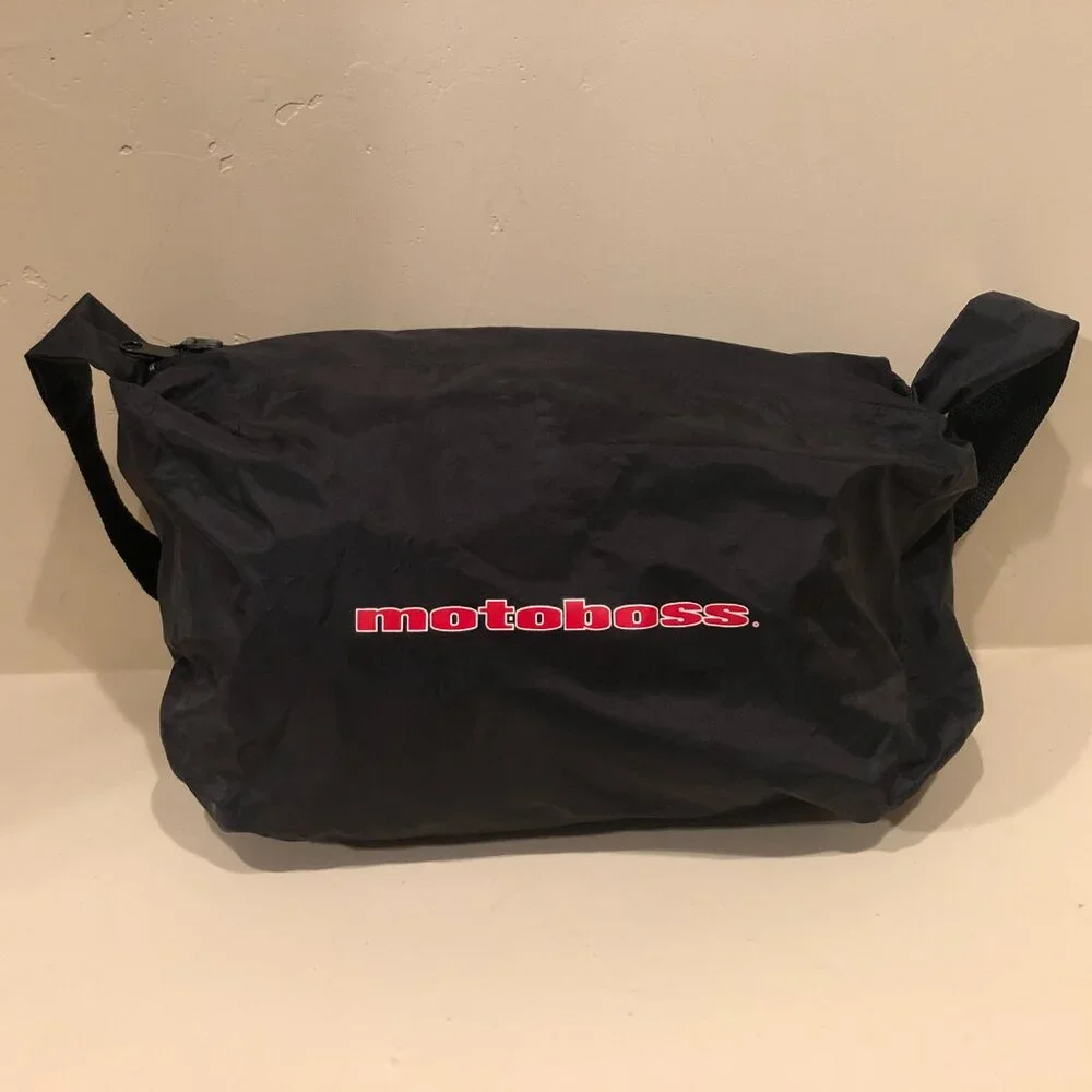 Motoboss Waterproof Motorcycle Riding Rain Jacket Packable X-Large - Picture 10 of 13